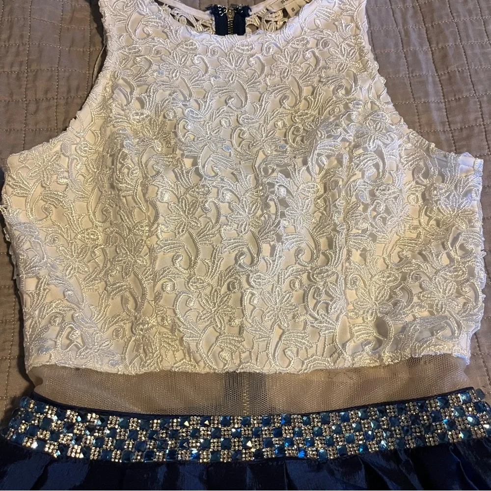 Soieblu blue dress - Picture 8 of 12